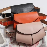 2021 New Fanny Pack Women purse Waist Belt Bag serpentine Vintage Waist Bags Girl Fashion Bum Pouch Phone Leather Chest Packs