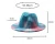 Import 2021 New Fashion 18 Color In Stock Panama Hats Unisex 100% Wool Felt Wide Brim Fedora Hat Wholesale from China