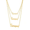 2021 New Model Gold Plating Customized Stainless Steel Chain Necklace