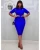 Import 2021 New Office Professional Dresses African Womens Office Career Dress from China