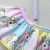 Import 2021 summer 2 piece fashion unicorn children swimsuit girls skirt clothing sets from China