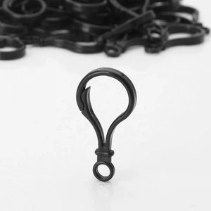 20/50Pcs Wholesale Plastic Lamp Shape Buckle Hook Lobster Clasp Backpack Webbing Accessories for Jewelry Making