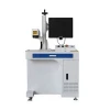 20w desktop mini fiber laser marking machine for auto accessories engraving with touch screen operation
