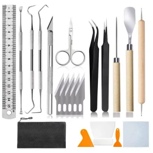 22PCS Craft Vinyl Tool Set Engraving Tools for Beginners  Beginner carving set Carving Tools Set
