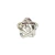 Import 23MM hollow five-star alloy buttons high-end pearl clothing accessories buttons from China
