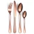 Import 24Pcs Wedding Sets Knife Fork Spoon Silver Plated Cutlery Christmas Silverware Flatware Set from China