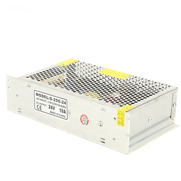 24V 10A Switching Power Supply 240W ac to dc 110v/220v with CE ROHS approved power supply