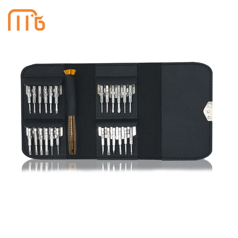 25 in 1 portable precise screwdriver set, computer and mobile phone repair tool 31-piece tower screwdriver set