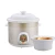 Import 2.5L slow cooker intelligent white porcelain electric stew pot from China