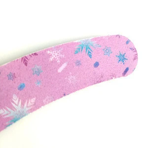 2.7 Inch professional double side custom printing emery board nail file 180 240 for give away