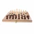 Import 3-in-1 Wooden Backgammon Checkers Folding  Board Chess Set Kids Teens Adults Chess Games chess set luxury from China
