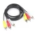 Import 3 RCA cable Audio Video AV cable yellow red white plug cable from China