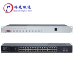 30 Channels RJ45 Telephone Transmitter over Twisted Pair E1 with DIP Switch and LED Alarm Indication PDH SDH PCM Transmitter