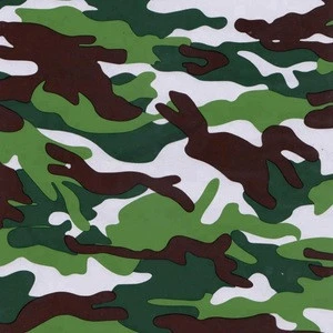 3012 camouflage design hot stamping foil for leather