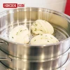 304 stainless steel 3 layer steamer commercial cooking pot food steamer pot stainless steel dim sum steamer