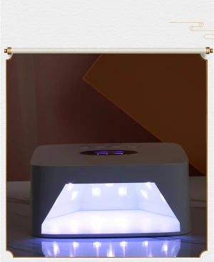 30s/60s/99s Timer Holographic Color 54W Gel Polish Dryer Curing Light Uv Led Nail Lamp
