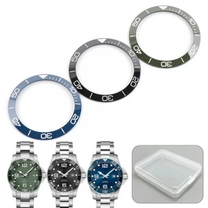 33mm 38mm Aluminum Bezel Insert For 40/36mm O-mega Sea master 300m WatchDial Diver Watch Parts Watches Replace Accessories Ring