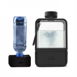 350ml Portable Square Shape Alkaline Water Ionizer Maker Cup Rich Hydrogen Water Bottle