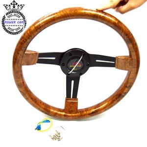 350MM 14 Inch Modified Used Car Wood Steering Wheel