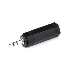3.5mm Stereo plug to 6.35mm mono/stereo jack 3.5mm to 6.35mm
