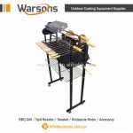 3mm thickness Deluxe Cyprus BBQ Grill Spit