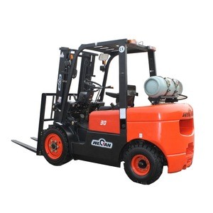 3tons gasoline forklift with automatic transmission for sale