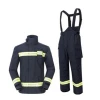 4 Layers Aramid Navy Blue Firefighting ProtectiveFire fighting Fireman Equipment Fire Suits