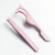 Import 4-pieces Stainless Steel Eyelash Curler pink Eyelash Applicator Eyebrow Tweezers Set from China