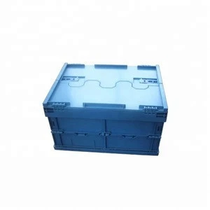 400X300X240 mm collapsible MINI content storage folding plastic turnover box