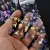 Import 4*100cm/Roll Holographic Nail Foil Flame Dandelion Panda Bamboo Holo Nail Art Transfer Sticker Water Slide Nail Art Decals from China