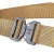 Import 4.3cm x125cm nylon tan color outdoor sports tactical belt, braided custom logo fabric military belt, fashion climbing belt from China