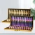 Import 48PCS stainless steel western cutlery tableware luxury cutlery set golden wooden box from China