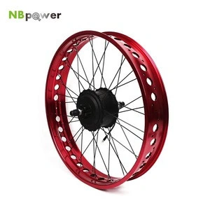 48V 750W electric bike/bicycle/ebike conversion kit Geared motor electric bicycle fat tire