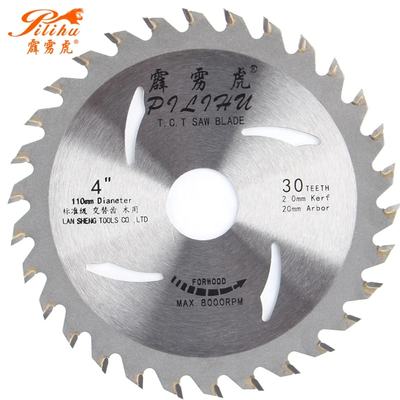 4inch 110mm Circular Wooden Saw Blade Cutting Disc For Wood