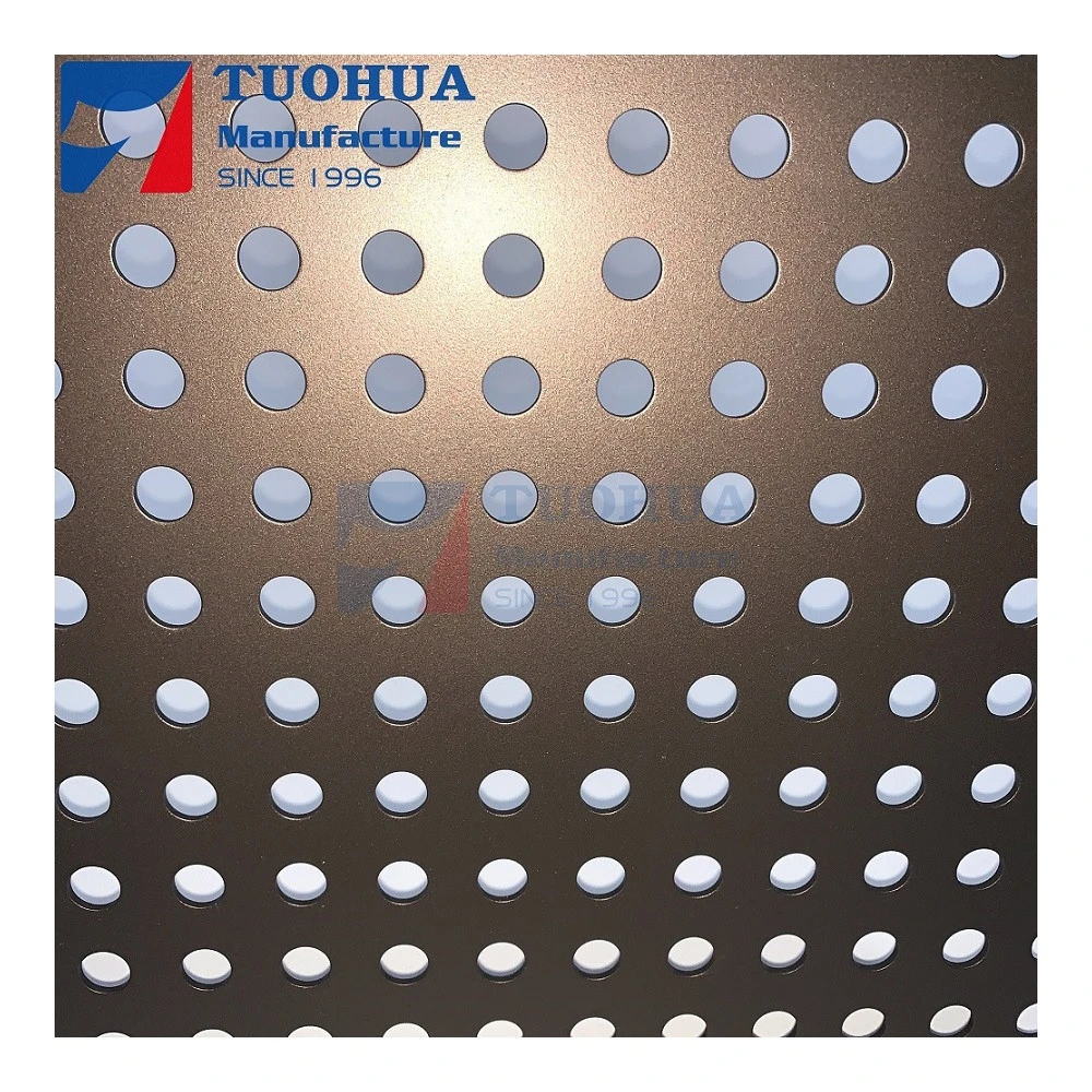 4mm Thick Perforated Aluminum Sheet/Metal Mesh for Interior Decoration/Facade/Ceiling/Protection