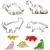 Import 4Pcs/Set Stainless Steel Dinosaur Animal Fondant Cake Cookie Biscuit Cutter Decorating Mould Pastry Baking Tools from China
