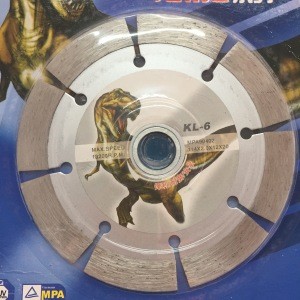 4&quot; diamond wheel saw blade Dinosaur for marble and granite