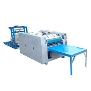 5-colour small semi automatic plastic film bag offset silk screen printing press machine kit machinery
