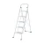 Import 5 Step Ladder With Handrail Step Ladder 150Kg Capacity Moving Ladder from China