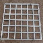 50 x 50mm galvanized steel wire mesh panels