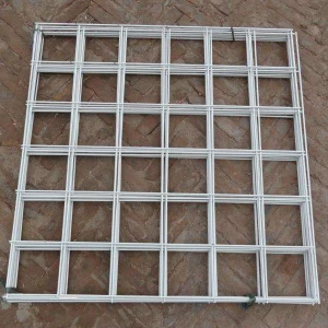 50 x 50mm galvanized steel wire mesh panels