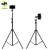 Import 50cm 68cm 110cm 160cm 210cm camera tripod for phone, ring light with tripod stand from China