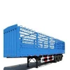 50Tons 3 axle JC Cargo Fence semi trailer for Sale