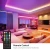 Import 5M Smart IP65 Waterproof Led Light Strip 12V Flexible RGB Color changing Remote Led RGB Led Strip Lights from China