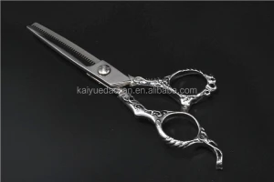 6 inch blue diamond hair scissors set with bag and accessories GX01-60