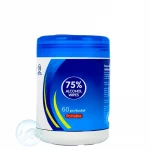 60 Pieces 75% Barrels Of Disposable Cleaning And Disinfecting disinfectant wipes Alcohol Paper Towel and alcoholic wet wipes