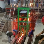 60*60 Billet R6 R3.5 Steel billet mini CCM project CONTINUOUS CASTING MACHINE for 60 70 80 90 100 SQUARE STEEL BILLET PRODUCE