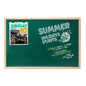 60*90cm wall mounted magnetic chalkboard writing green board blackboard for classroom