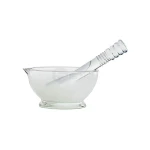 60mm 75mm 80mm 90mm 100mm 130mm laboratory glassware mini  mortar with pestle