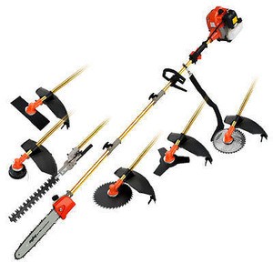 62cc pole gasoline long pole chain saw and trimmer 7 in 1 garden tools for with CE SAA EMC GS certificate